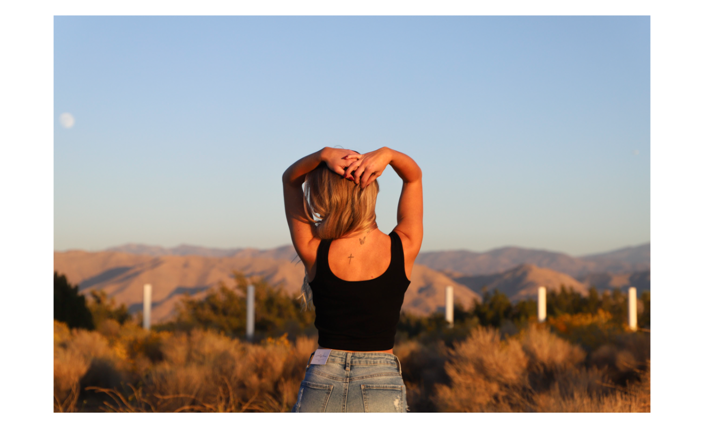 Bat Man cropped tank top