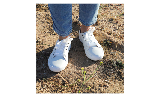 Satin lace White Sneakers